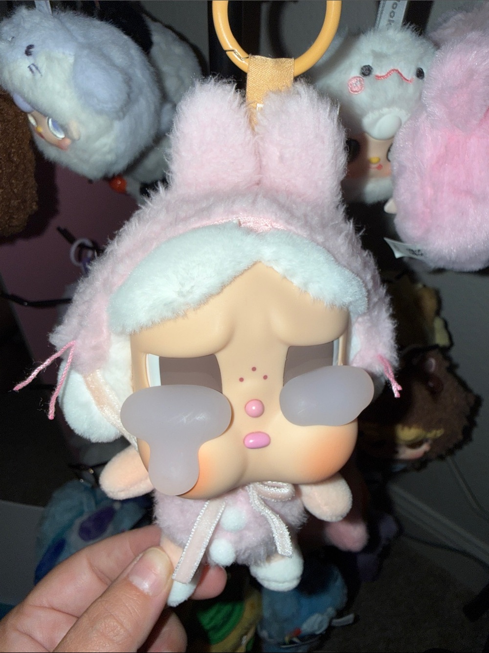 Cry baby plush